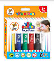 Yıkanabilir Yüz Boyası ( 6'lı )