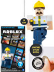 ROBLOX Deluxe Mystery Pack Seri 3 Mall Tycoon : Mall Cop Marty Figür - 9 cm Online Oyun Kodlu