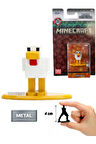Jada Nano Metalfics Minecraft Metal Döküm Die - Cast Mini Figür - Chicken - 4 cm
