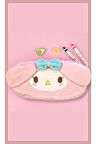 My Melody Peluş Fermuarlı Kalem Kutusu - Kalemlik Çanta