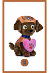 Paw Patrol Figür Peluş Oyuncak Love Serisi - Zuma - 20 cm