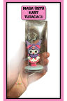 Sanrio Kuromi Figürlü Not Tutacağı Masa Üstü Figür Kartlık Hatırtlatıcı Notluk - Model 1