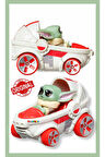 Racerverse Tekli Model Araba- Figürlü Yarış Arabası- Star Wars Mandalorian The Child Grogu Baby Yoda