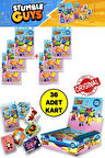 Panini Stumble Guys Koleksiyon Kartları - Çoklu Set - 6 PAKET (36 Adet Kart)