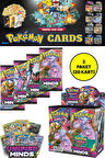 Pokemon Oyun Kartı TCG Sun & Moon Unified Minds Booster Pack - 2 Paket (20 KART)