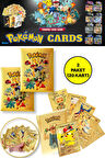 Pokemon Oyun Kartı TCG Gold Booster Pack - 2 Paket (20 KART)
