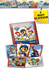 Panini Paw Patrol Sticker Çıkartma - 2 Paket ( 10 Adet Sticker )