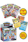 3 Paket (30 KART) Prismatic Evolution Lisanssız Pokemon Oyun Kartı Tcg Scarlet & Violet Booster Pack