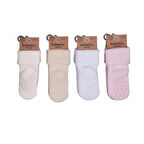 Katamino Beru Katlamalı Abs'li Kız Bebek Havlu Soket Çorap K42260 Asorti