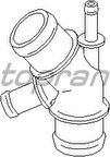 Topran 108877001 755 Termostat Yuvası Flansı Bora 98-05-Golf IV 97-05-A3 96-03-Leon 99-06-Toledo 99-06-O 1J0121087C