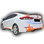 Hyundai Elantra 2012 - 16 Custom Difüzör Plastik Boyasız