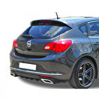 Opel Astra J Hb 2013 - 15 Custom Difüzör Plastik Boyasız