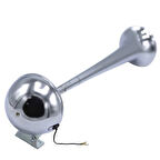 Krom Tek Boru Elektrikli 12V Korna