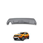 Dacia Duster Arka Difüzör ABS Mat Gri 2018 - Sonrası