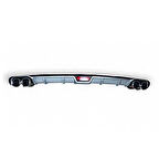 Üniversal Difüzör Mat Full Silver Her Araca Uyumlu