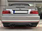 Bmw E46 1998-2005 M3 Arka Tampon Difüzör
