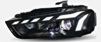 Audi A4 B8,5 2012-2015 Halogen Uyumlu B9,5 Dizayn Far