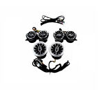 Mercedes W222 S Serisi Uyumlu Ön Havalandırma Menfez Ambiyans 7 Renk