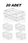 20 Adet Ayakkabı Saklama Kutusu - Fenomen Ayakkabı Kutusu Ayakkabılık Düzenleyici