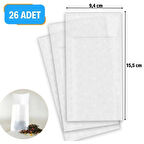 26 Adet Pratik Kullan At Çay,bitki Çayı,filtre Kahve Demleme Poşeti Süzgeci