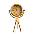 Tripod Model Gold Renkte Masa Saati