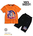 Triliya Pamuklu Unisex Çocuk Kapri Takımı (Cepli & Kordonlu, 3-12 Yaş)