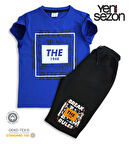 Triliya Pamuklu Unisex Çocuk Kapri Takımı (Cepli & Kordonlu, 3-12 Yaş)