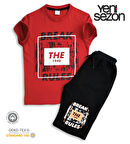 Triliya Pamuklu Unisex Çocuk Kapri Takımı (Cepli & Kordonlu, 3-12 Yaş)