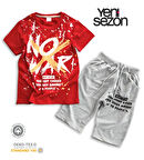 Triliya Pamuklu Unisex Çocuk Kapri Takımı (Cepli & Kordonlu, 3-12 Yaş)