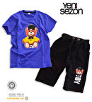 Triliya Pamuklu Unisex Çocuk Kapri Takımı (Cepli & Kordonlu, 3-12 Yaş)