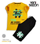 Triliya Pamuklu Unisex Çocuk Kapri Takımı (Cepli & Kordonlu, 3-12 Yaş) TRL-37