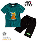 Triliya Pamuklu Unisex Çocuk Kapri Takımı (Cepli & Kordonlu, 3-12 Yaş)