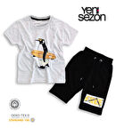 Triliya Pamuklu Unisex Çocuk Kapri Takımı (Cepli & Kordonlu, 3-12 Yaş)