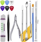 Evrensel Telefon Onarım Aletleri Seti Sökme Pry Açılış Aracı Metal Sökme Kazıyıcı Kiti Telefon Spatula El Alet Takımı48