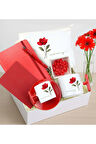 Kişiye Özel Defter & T Kupa & Fincan & Bez Çanta & Mum & Kalem Hediye Seti