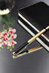 Gold Siyah Roller Kalem