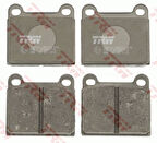 TRW GDB101 Fren Balatası Arka W126 85-91 C126 87-91 W116 75-80 C107 74-80 A0014200620