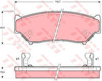 TRW GDB1174 Ön Fren Balatası Suzuki Grand Vitara 5 Kapı 90-98 Jimny 03- 5520056831