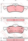 TRW GDB1477 Arka Balata Mini R50 R53 R51 34216762871