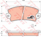 TRW GDB148 Ön Fren Balatası Renault 9 YM Renault 19 Clio III Express Saxo 1.0L.1.1L.1.4L Fişli Saxo P106 P306 P404 7702127301