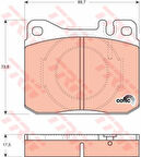 TRW GDB264 Fren Balatası Ön W123 80-85 C123 77-85 W126 85-91 C126 85-91 Renault 107 80-84 06D117070