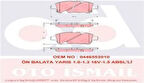 TRW GDB3242 Ön Fren Balatası Toyota Yaris 2002-2006 Corolla Verso VVT-I 2001- 446513050