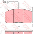 TRW Fren Balatası On Fıslı  Renault : Master = 98