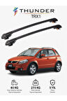SUZUKI SX4 2006-2013 TRX1 Thunder Carrier Kilitli Ara Atkı Taşıyıcı Tavan Barı Gri