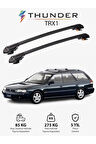SUBARU LEGACY 1994-1999 TRX1 Thunder Carrier Kilitli Ara Atkı Taşıyıcı Tavan Barı Siyah