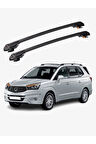 SSANGYONG RODIUS 2013-Sonrası TRX1 Thunder Carrier Kilitli Ara Atkı Taşıyıcı Tavan Barı Siyah