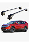 HONDA CR-V 2017-Sonrası TRX2 Thunder Carrier Kilitli Ara Atkı Taşıyıcı Tavan Barı Gri