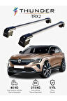 RENAULT AUSTRAL 2022-Sonrası TRX2 Thunder Carrier Kilitli Ara Atkı Taşıyıcı Tavan Barı Gri