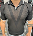 Erkek Yumuşak Dokulu Polo Yaka Triko T-Shirt