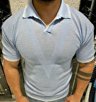 Erkek Yumuşak Dokulu Polo Yaka Triko T-Shirt